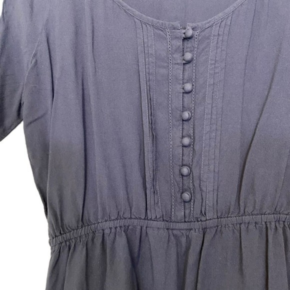 American Eagle 3 Quarter Sleeve Scoop Neck Casual Dress - Picture 3 of 11